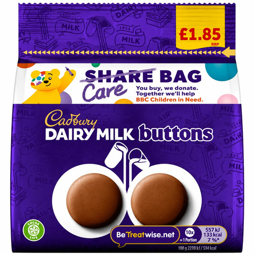 Cadbury dairy milk buttons - dairy,
