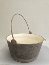 Antique A Kenrick & sons cast iron cauldron pot/bowl No 9