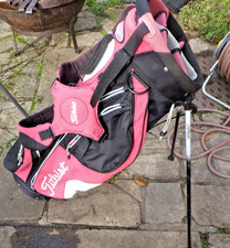 Titleist Golf Stand Bag 5-Way Divider 5 Zipped Pockets Lightweight & Durable