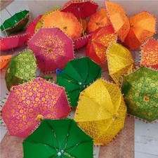 Indian Cotton Parasol Handmade