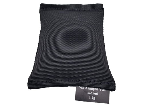 1kg lead shot pouch - 1kg, flexible