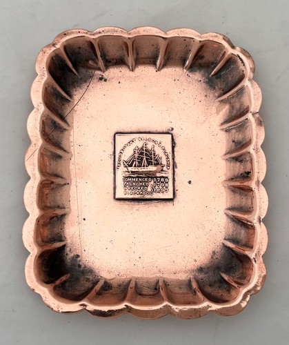 Hms foudroyant copper pin - copper,