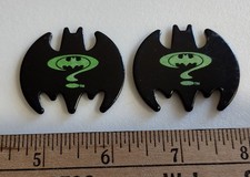 2 Vintage Metal Batarang Pog