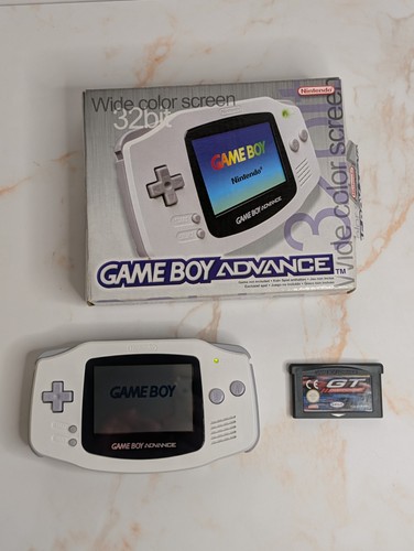 Gameboy advance arctic white - white,