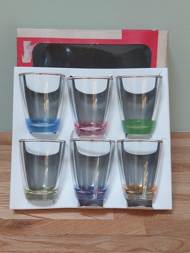 Vintage set 6 - 6, harlequin