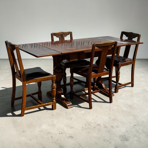Extending draw leaf table - extending, 4