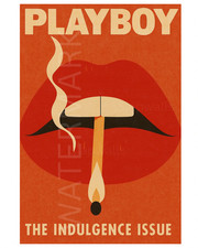 PLAYBOY LOVELY THREE BUNDLE POSTER/PRINT/ART!!