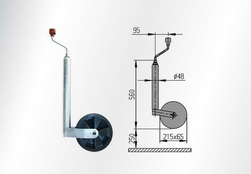 Caravan alko heavy duty 48mm - caravan,