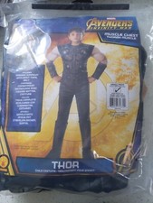Child AVENGERS Infinity War DELUXE THOR F Costume Boys Size Small Age 3-4