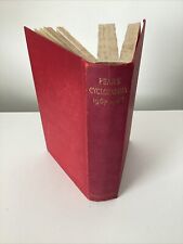 Pears Cyclopaedia  1967-68  76th Edition  Book of background Information Pelham