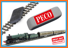 Peco Track Cleaner Abrasive Rubber Block OO Gauge Model Railway - FREE DELIVERY