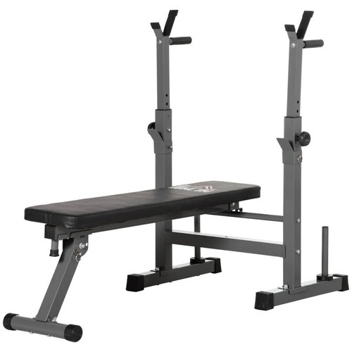 Homcom adjustable weight bench - adjustable,