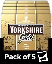 Yorkshire Tea Gold, 80 Tea Bags (Pack of 5, total 400 Teabags)