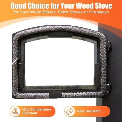 Wood stove door - 84",