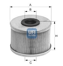 New fuel filter for dacia - new,