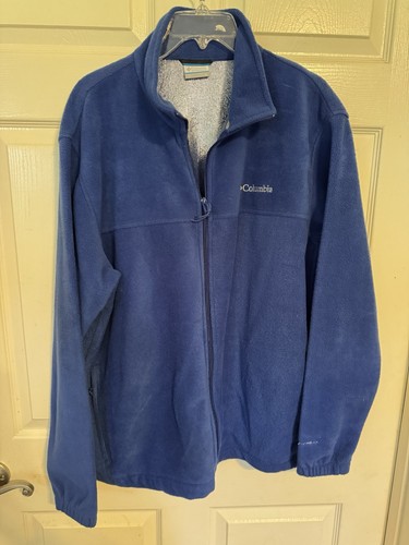 Columbia men blue fleece - columbia, men’s