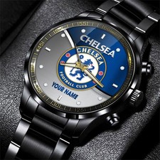 Chelsea F.C. Men's Stainless Metal Watch