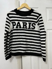 Black and White Striped Paris