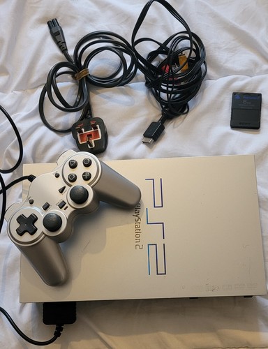 Sony ps2 phat scph - scph-50003, satin