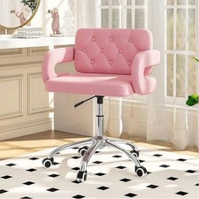 Faux Leather Swivel Office