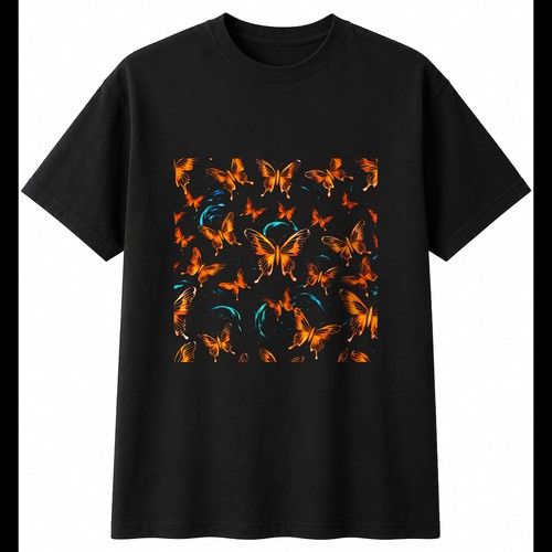 Koi butterfly sunbeams - butterfly, mens