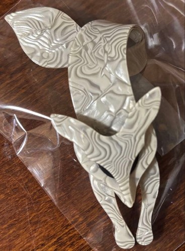 Léa stein fox brooch vintage - stein,