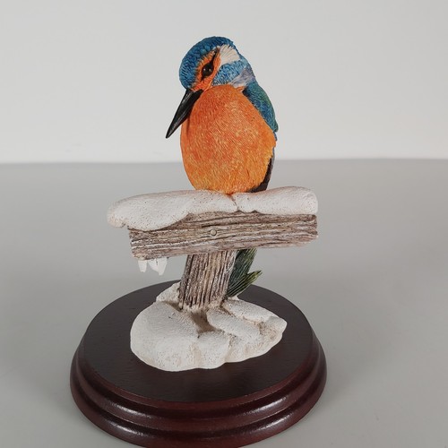 Kingfisher bird ornament - bird,