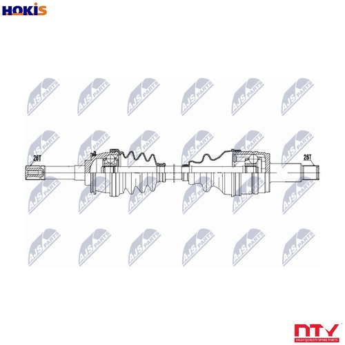 Drive shaft npw 061 for - shaft,