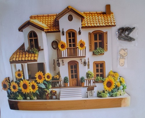 House key holder wood - house,