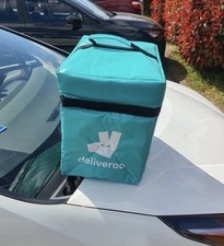 Deliveroo Insulated Thermal Food Delivery Bag – Small Takeaway Bag  Sealed & New