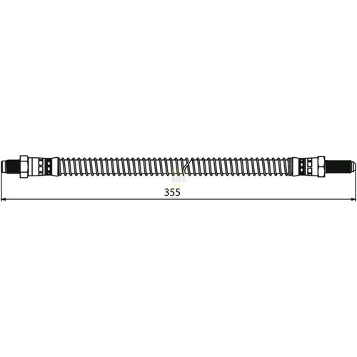 Napa brake hydraulic hose - napa,