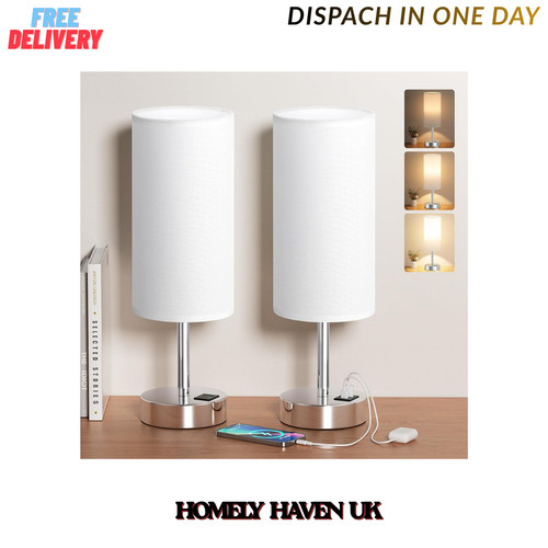 Touch bedside lamps set 2 - touch,