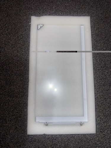 Lian white tempered - white, glass