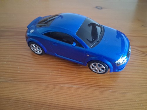Scalextric audi blue - audi, 1:32