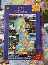 AA Map Collection 1000 Piece Jigsaw Puzzle - Complete