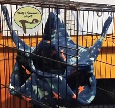 Hunty's Cosy large triple hammock Chinchilla, ferret, rat, degu. Small Pets . 