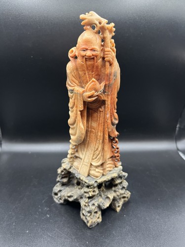 Figure chinese soapstone - of,