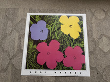 Andy warhol poster flowers - andy,