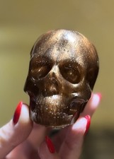 Bronze Shimmer Solid Skull