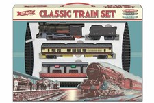 KandyToys Retro Classic Large Toy Train Set With Train Sound Working Headlight