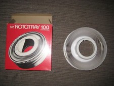 TWO GAF Rototray 100 Universal - Rotary/Carousel Slide Trays BOXED