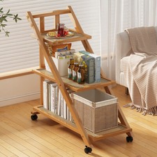 3-Tier Folding Bookshelf