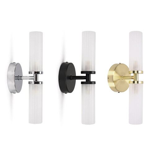 Two way wall light fitting - two,