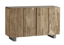 Big Furniture Warehouse Live Edge 4 Door Large Acacia Sideboard RRP £699.99