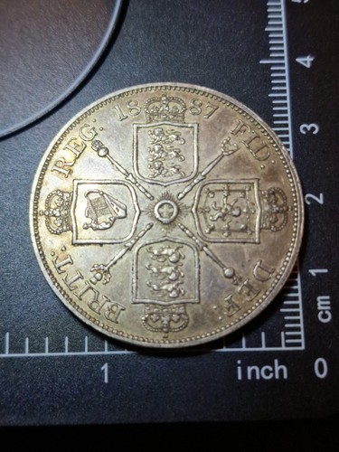 1887 queen victoria double - victoria,