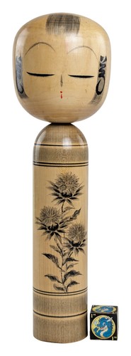 Creative kokeshi doll - doll, w/
