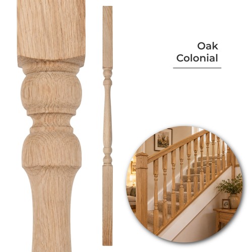 Colonial stair spindles 41mm - colonial,