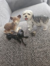 A Collection of Dogs Ornaments Figurines