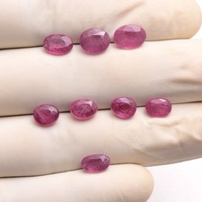 Set 8 Pcs Natural Ruby