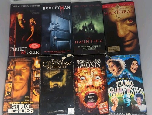 Vhs horror thriller - vhs, lot
